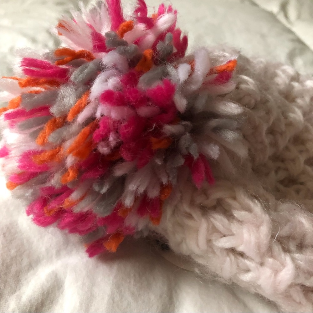 Child’s Pom Poms Knitted Hat - Picture 6 of 7